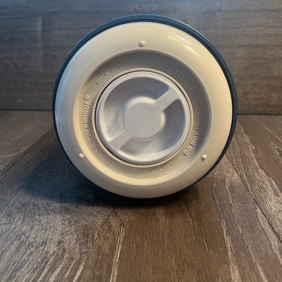 Corning Thermique vintage Blue and White Plaid Insulated Pitcher - Picture 7 of 11